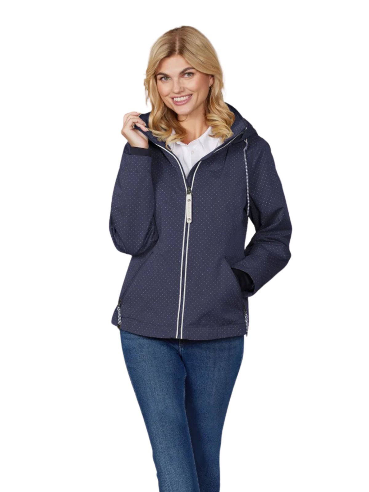 LOTUS Parka Med Diamandprint