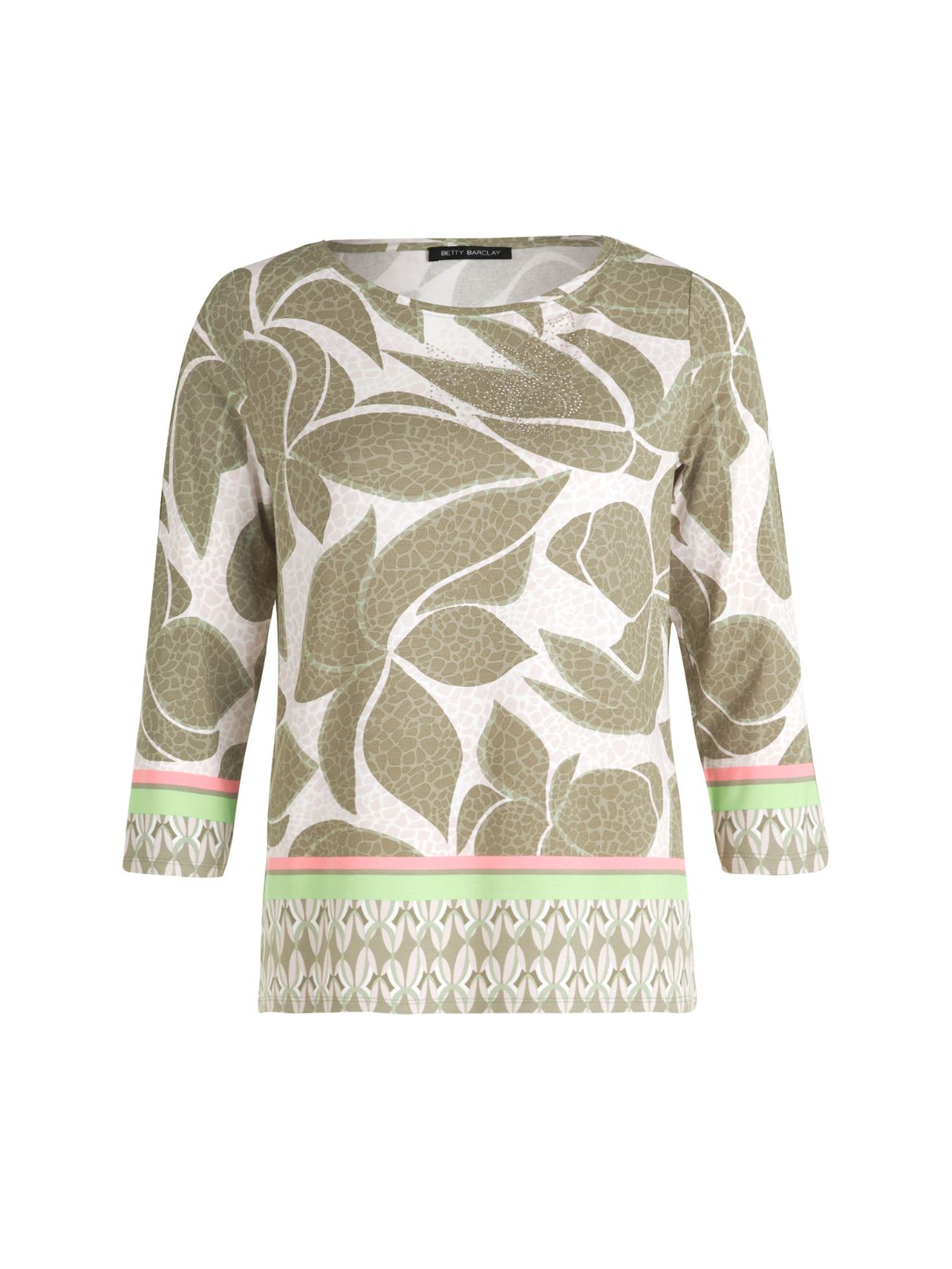 Flot Bluse Med Floraprint