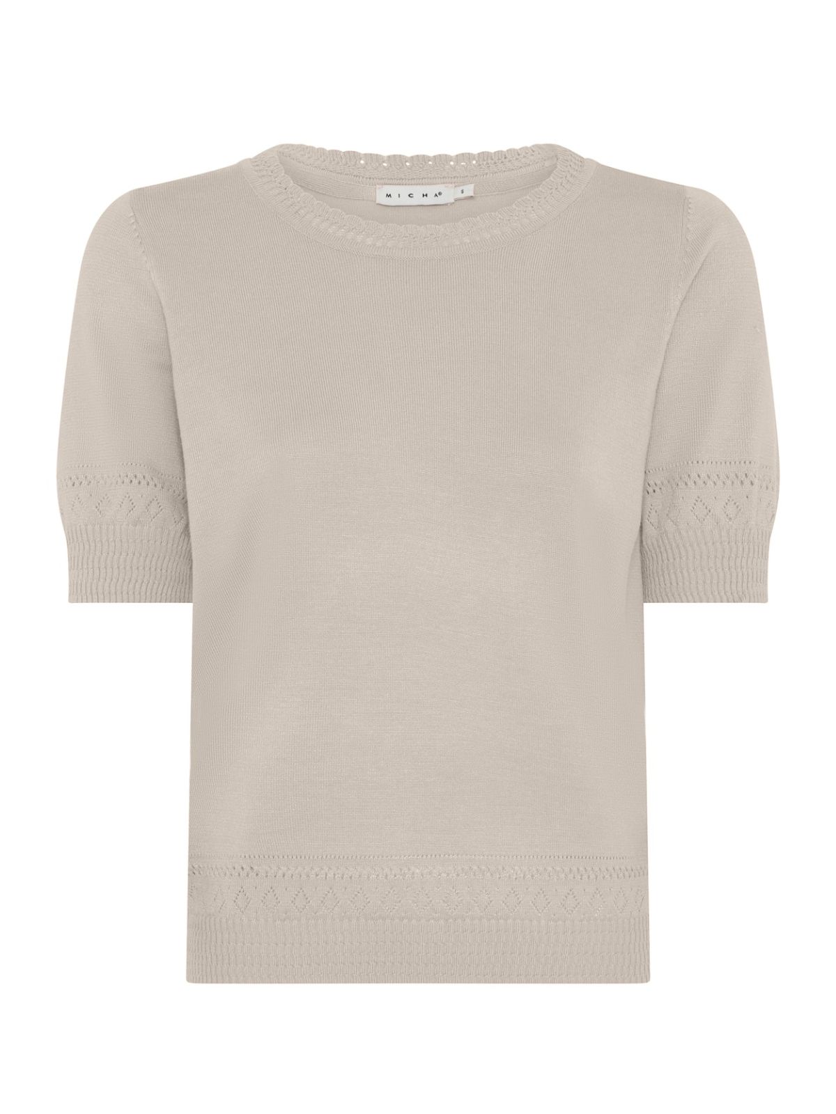 Elegant Kortærmet Strik