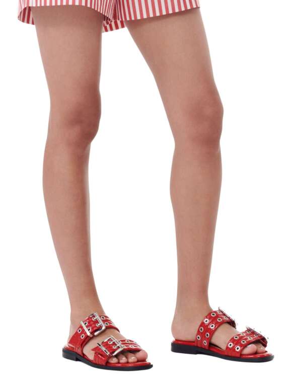 Ganni - Smarte Feminine Sandaler