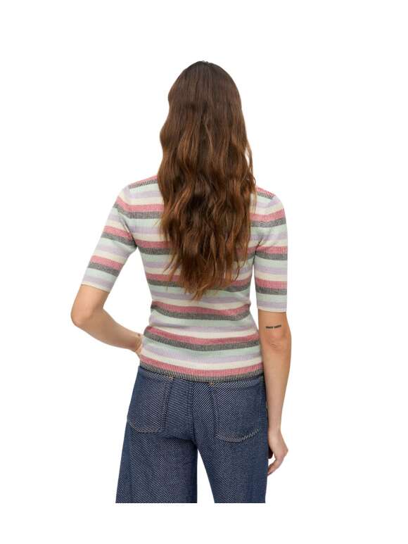 Ganni - Sparkle Polo T-shirt