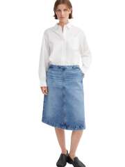 Skall - SELMA Feminin Denim Nederdel
