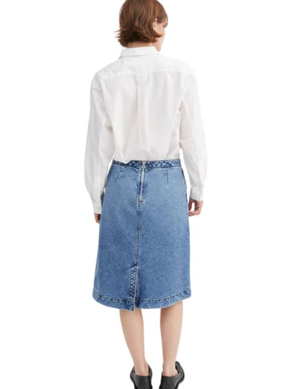 Skall - SELMA Feminin Denim Nederdel