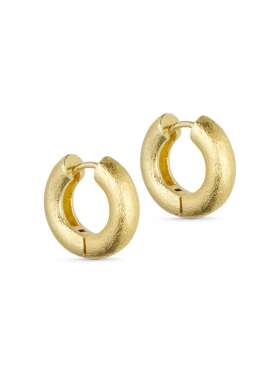 Pure by Nat - BEA WIDE HOOP EARRING