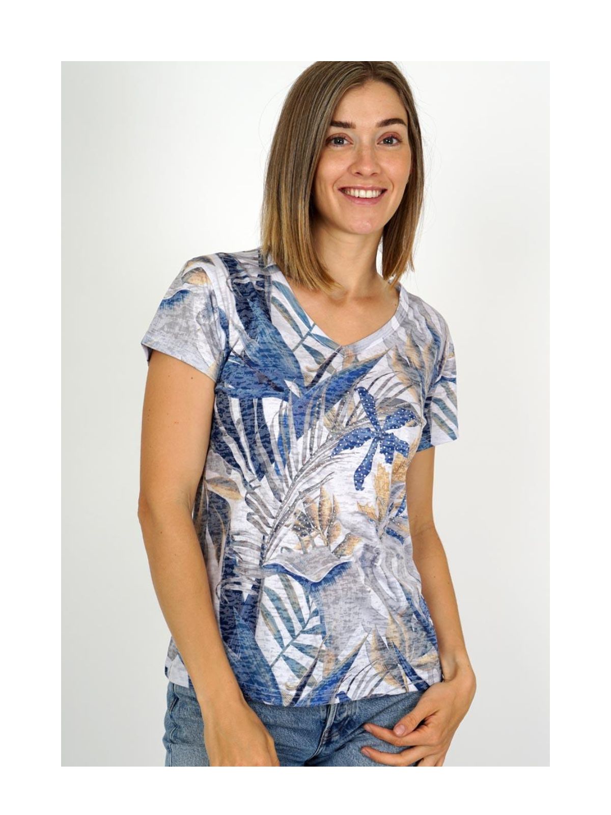Eksotisk Bluse