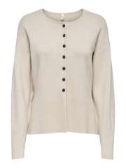 Only - COPRA BUTTON CARDIGAN
