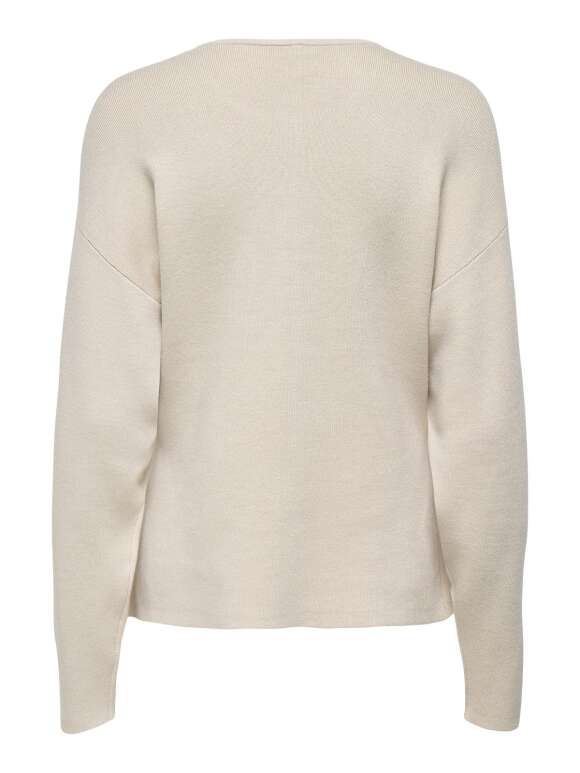 Only - COPRA BUTTON CARDIGAN