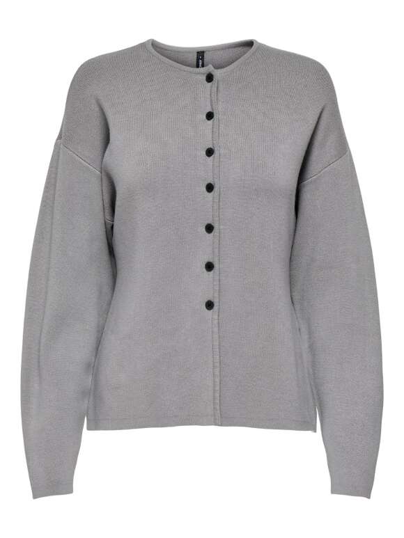 Only - COPRA BUTTON CARDIGAN