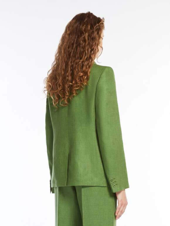 Max Mara - NALUT Hør Blazer Jakke