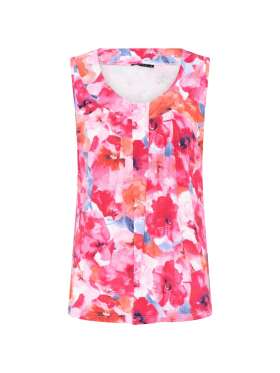 Micha - Feminin Blomster Top