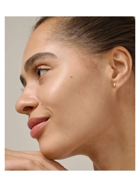 Enamel -  LEAF STUDS EARINGS