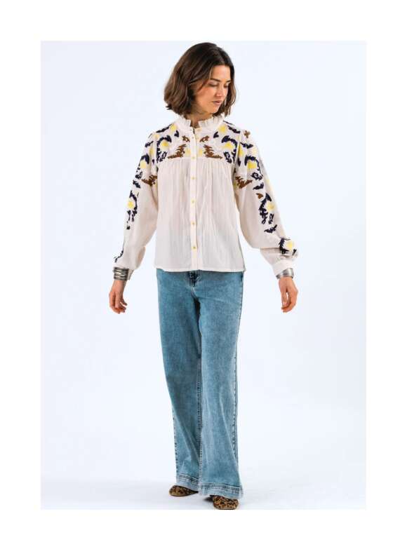 Lollys Laundry - FENGAL Feminin Skjorte