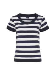 Sea Ranch - TONNERE T-SHIRT NAVY/PEARL.