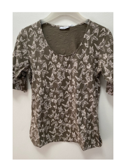 Textil Karntner - T-shirt med sommerfugle.