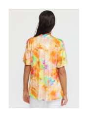 2-Biz - AMORA FARVERIG BLUSE