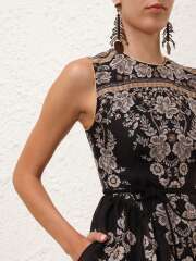 Zimmermann - BALANCE Peplum Minikjole