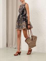 Zimmermann - BALANCE Peplum Minikjole