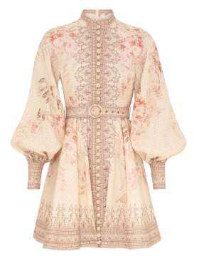 Zimmermann - BUTTONED Mini Dress 