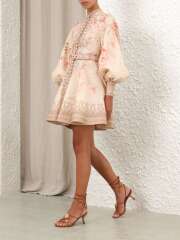 Zimmermann - BUTTONED Mini Dress 