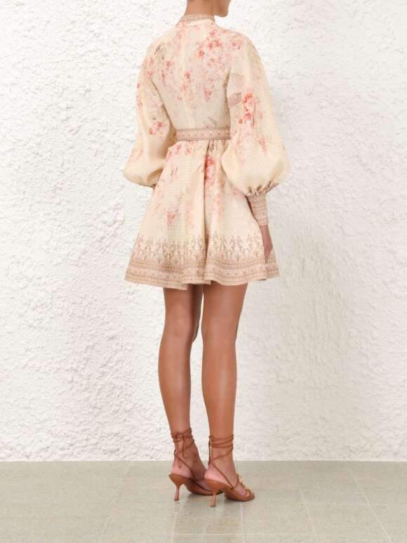 Zimmermann - BUTTONED Mini Dress 