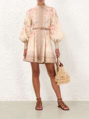 Zimmermann - BUTTONED Mini Dress 