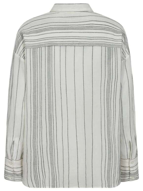 FREEQUENT - MIA Smart Stribet Skjorte Bluse