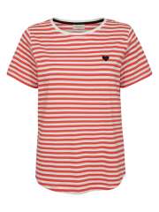 FREEQUENT - MIAN TEE offwhite/blue