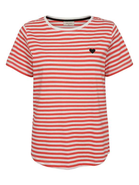 FREEQUENT - MIAN TEE offwhite/blue