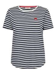 FREEQUENT - MIAN TEE offwhite/blue