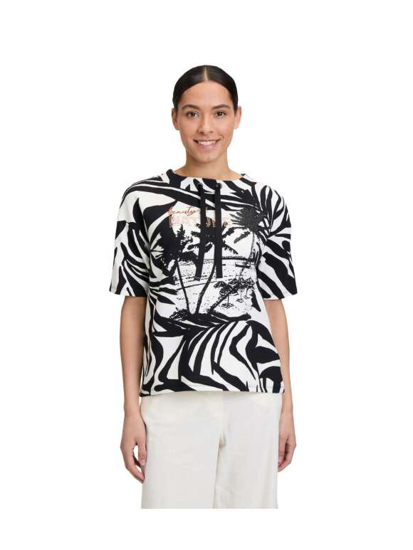 Betty Barclay - Sporty Eksotisk Bluse