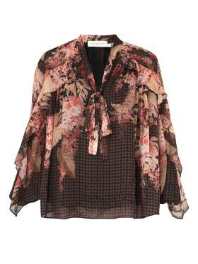 Zimmermann - FLUTTER Flora Bluse