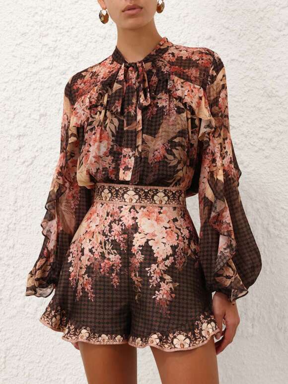 Zimmermann - FLUTTER Flora Bluse
