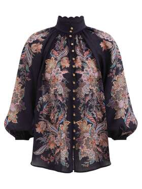 Zimmermann - RHIANNON Hør Bluse
