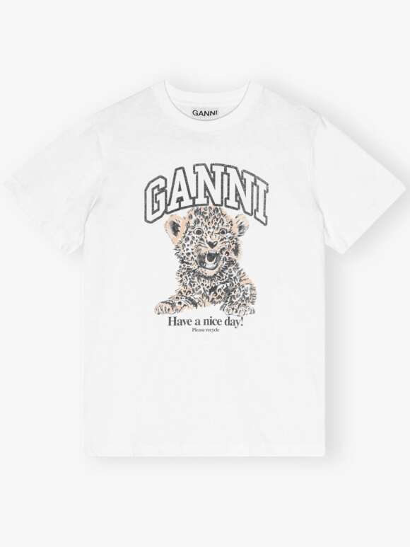 Ganni - Cool Leopard T-shirt