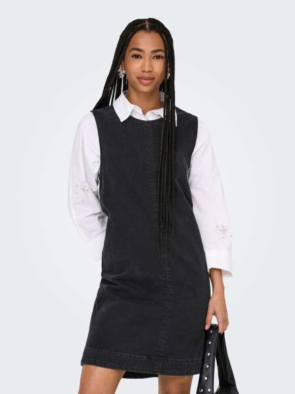Only - DORSI DRESS Denim Spencer
