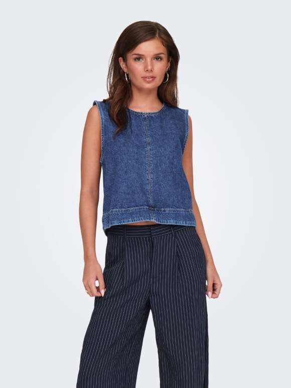 Only - DORSI Denim Tank Top