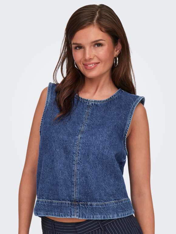Only - DORSI Denim Tank Top