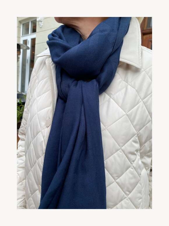Max Mara - CLASSE TØRKLÆDE MARINE