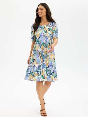 In Front - LUCETTE Smuk Print Kjole