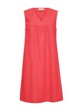 FREEQUENT - LAVA DRESS Feminin Hørkjole