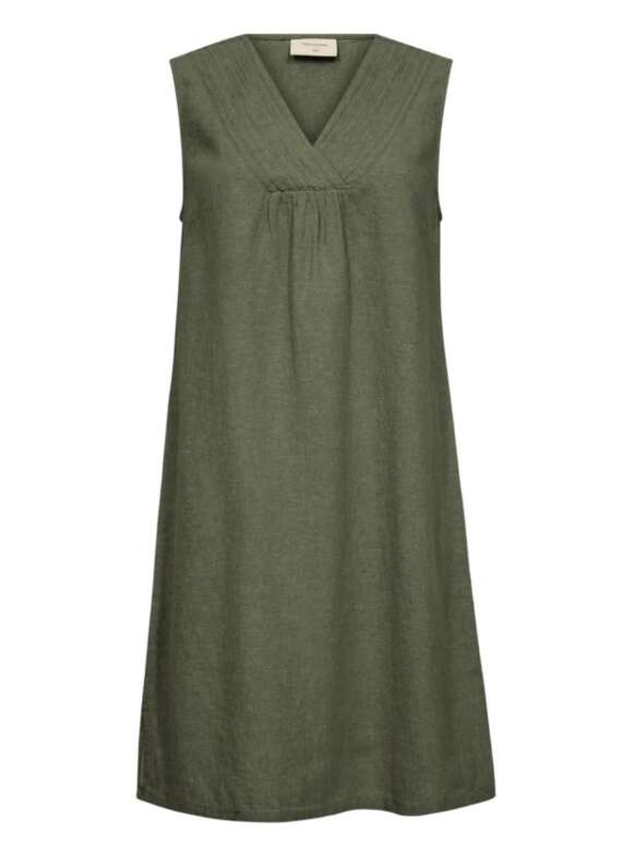 FREEQUENT - LAVA DRESS Feminin Hørkjole
