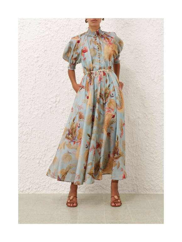 Zimmermann - ASCENSION BILLOW MAXI Kjole