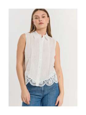 FREEQUENT - TIMA Elegant Bluse