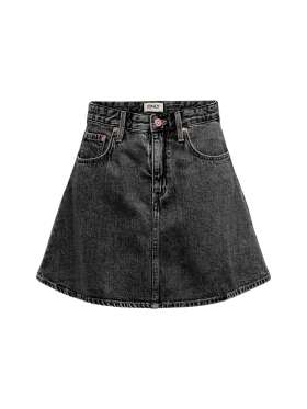 Only - EDEN A-SKIRT Sporty Denim Nederdel