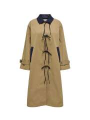 Only -  ORCHID LONG BOW COAT