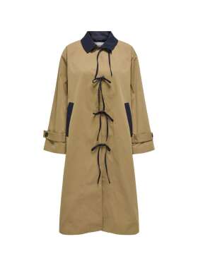 Only -  ORCHID LONG BOW COAT