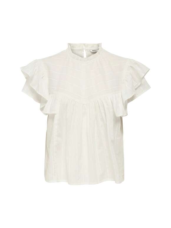 Only - HEIKE FRILL TOP