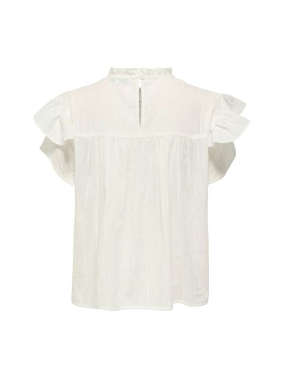 Only - HEIKE FRILL TOP