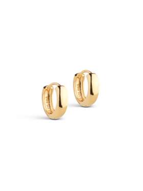 Enamel -  CLASSIC WIDE 15MM HOOPS