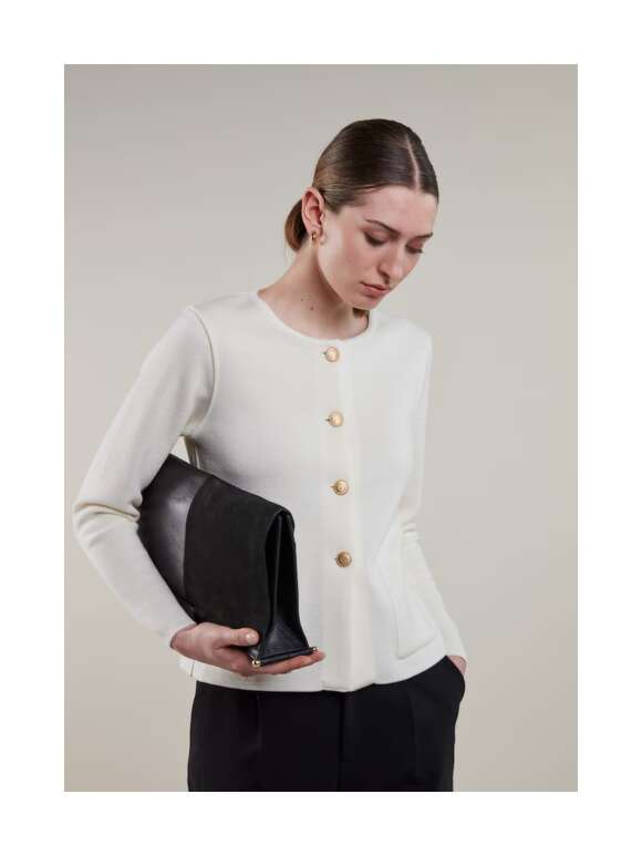 Stenstrøms - STINA Cardigan Merinould